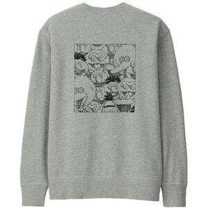Uniqlo KAWS X Sesame Street Graphic Crewneck Sweatshirt